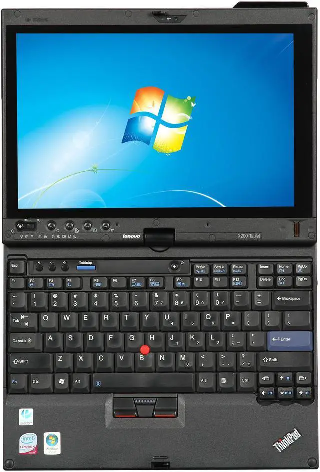 Alt view image 7 of 10 - ThinkPad X Series X200 2GB Memory 12.1" 1280 x 800 Tablet PC Windows 7 Home Premium