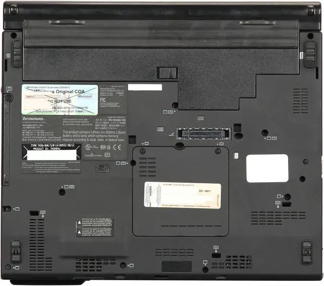 Alt view image 8 of 10 - ThinkPad X Series X200 2GB Memory 12.1" 1280 x 800 Tablet PC Windows 7 Home Premium