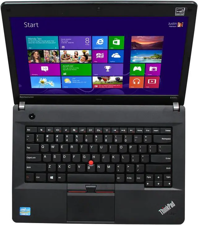 Alt view image 6 of 8 - Lenovo ThinkPad Edge E430c 33654XU 14" LED Notebook - Intel - Core i3 i3-2328M 2.2GHz - Black Textured