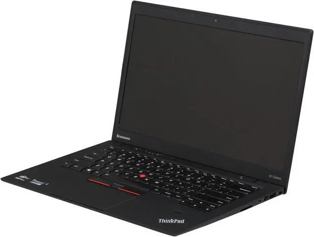 Alt view image 2 of 8 - Lenovo ThinkPad X1 Carbon Ultrabook 14" Laptop - Intel Core i7 3667U (2.00GHz) 8GB Memory - 180GB Solid State Drive win7 Pro
