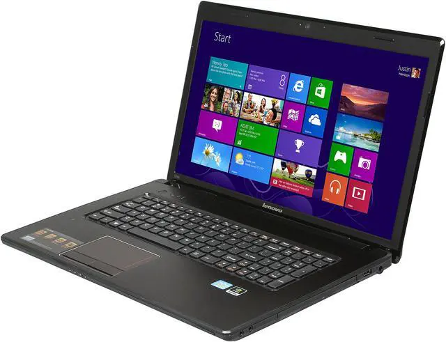 Main image of Lenovo Laptop Intel Core i5-3230M 6GB Memory 500GB HDD NVIDIA GeForce GT 635M 17.3" Windows 8 G780 Metal (59363225)