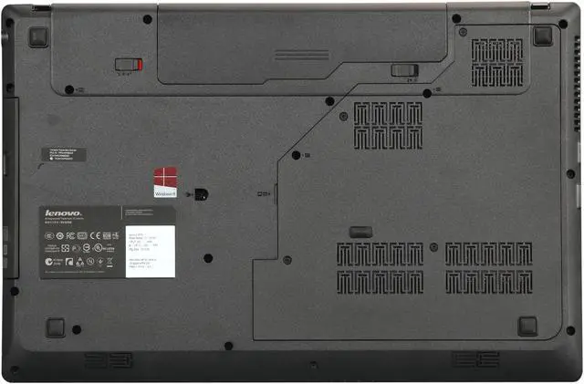 Alt view image 7 of 8 - Lenovo Laptop Intel Core i7-3632QM 8GB Memory 1TB HDD NVIDIA GeForce GT 635M 17.3" Windows 8 G780 Metal (59359250)