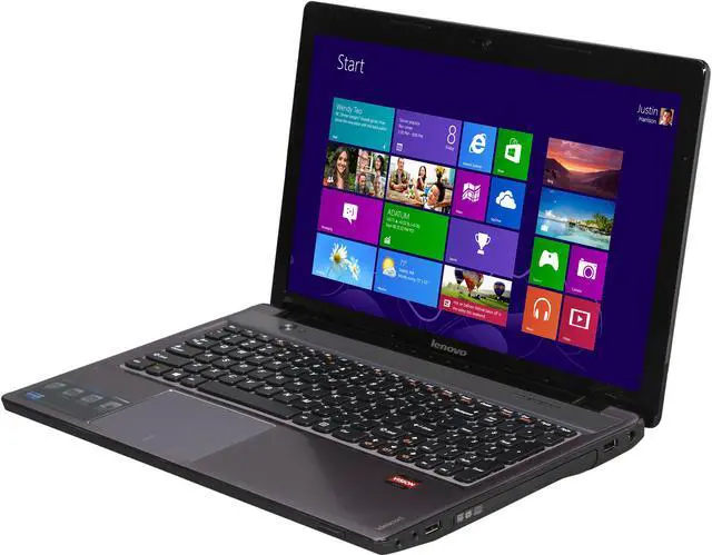Main image of Lenovo Laptop IdeaPad AMD A8-4500M 4GB Memory 500GB HDD AMD Radeon HD 7670M 15.6" Windows 8 Z585 (59363062)