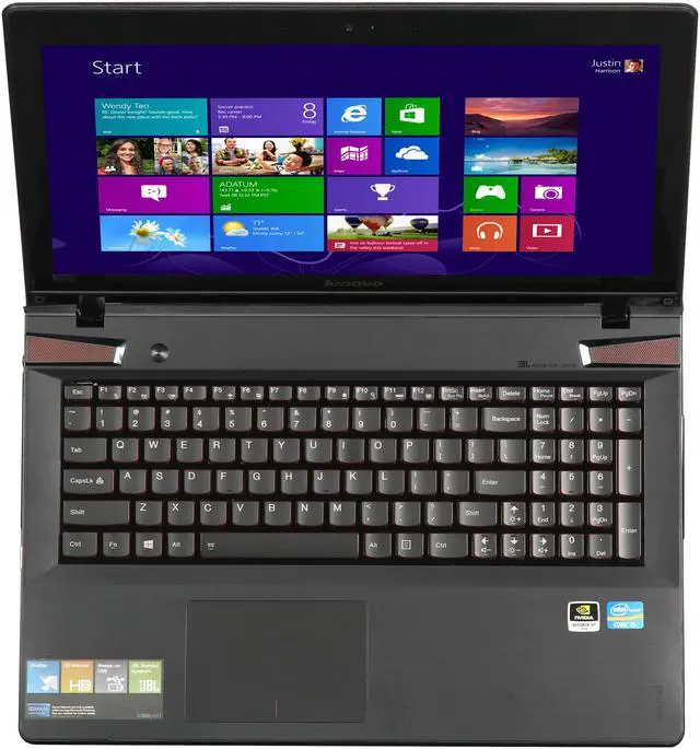 Alt view image 6 of 8 - Lenovo IdeaPad - 15.6" Dual NVIDIA GeForce GT 650M SLI - Intel Core i5-3230M  - 6GB Memory - - Windows 8 - Gaming Laptop - (Y500 (59359560) )