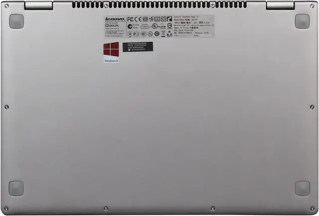Alt view image 10 of 11 - Lenovo IdeaPad Yoga 13 Intel Core i5 4GB 128GB SSD HDD 13.3" HD+ Touchscreen 2-in-1 Ultrabook/Tablet (59359567)