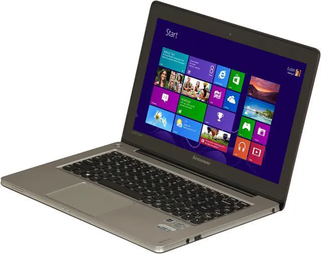 Alt view image 2 of 8 - Lenovo U310 13" Touch Intel Core i5 4GB / 500GB HDD (59365302)