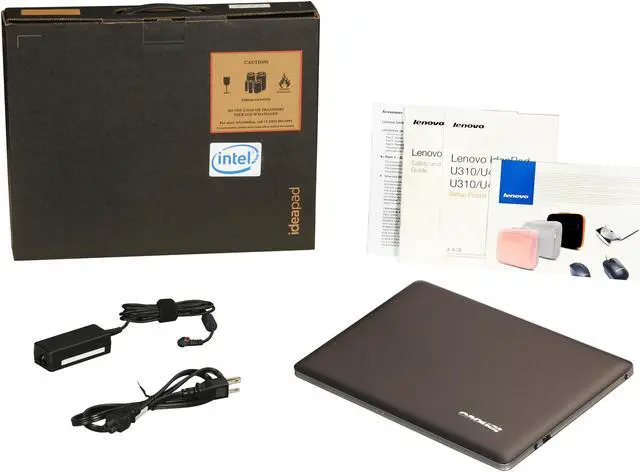 Alt view image 8 of 8 - Lenovo U310 13" Touch Intel Core i5 4GB / 500GB HDD (59365302)