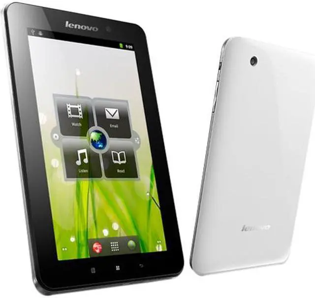Main image of Lenovo IdeaPad A1 2228D4U 7" LED 16GB Slate Tablet - Yes - Texas Instruments - OMAP 3 OMAP3622 1GHz - Black - White