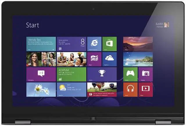 Alt view image 3 of 7 - Lenovo IdeaPad Yoga 13 13.3" Convertible Ultrabook/Tablet - Intel - Core i5 i5-3337U 1.8GHz