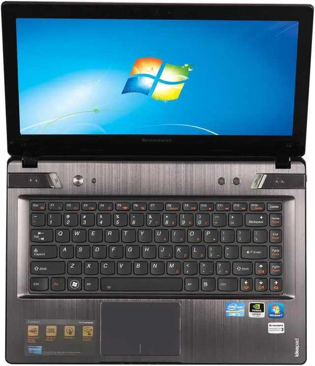 Alt view image 6 of 8 - Lenovo Laptop IdeaPad Intel Core i5-3210M 6GB Memory 750GB HDD NVIDIA GeForce GT 640M LE 14.0" Windows 7 Home Premium 64-Bit Y480 (2093XB2)
