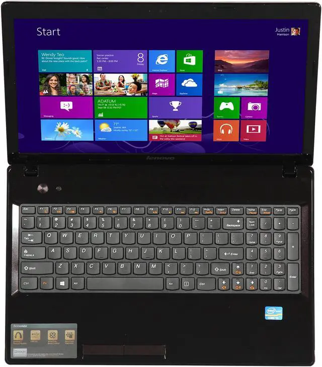 Alt view image 6 of 8 - Lenovo Laptop Intel Core i3-3110M 4GB Memory 500GB HDD Intel HD Graphics 4000 15.6" Windows 8 G580 (59344049)