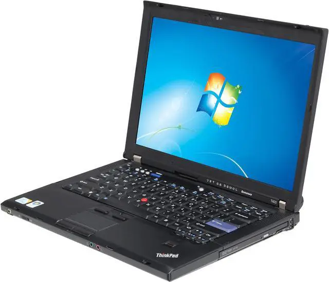 Main image of ThinkPad Laptop T Series 2.40GHz 4GB Memory 160GB HDD 14.1" Windows 7 Home Premium T400