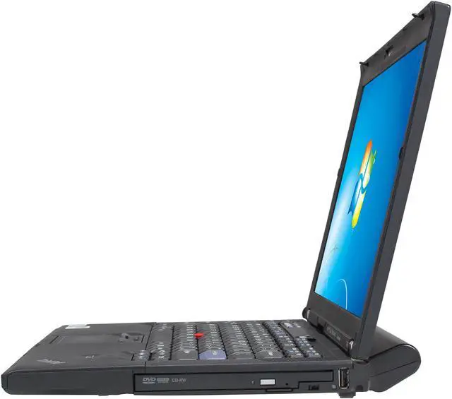 Alt view image 2 of 8 - ThinkPad Laptop T Series 2.40GHz 4GB Memory 160GB HDD 14.1" Windows 7 Home Premium T400