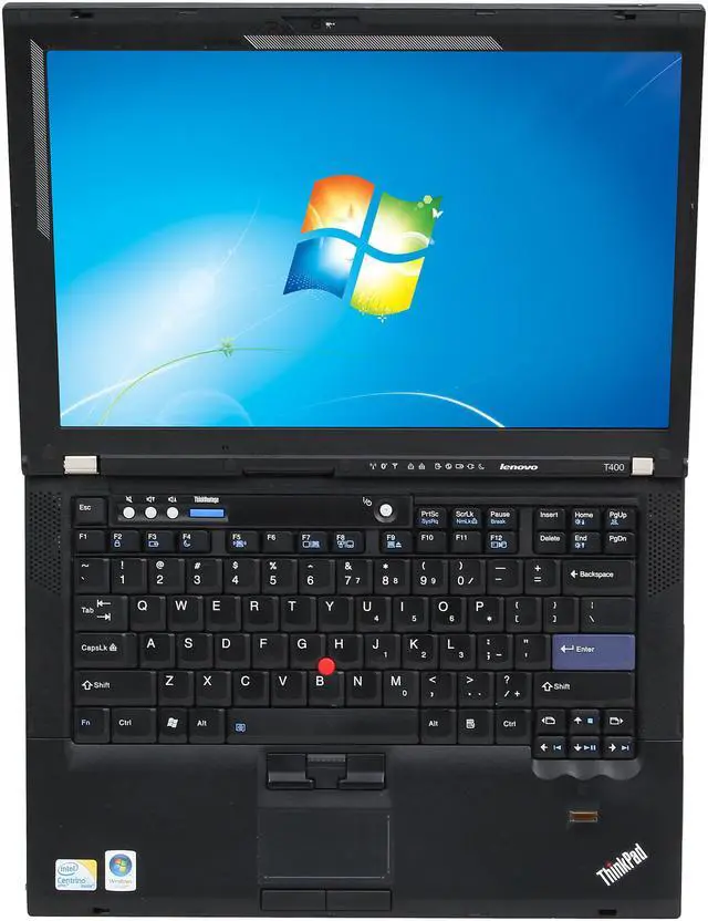 Alt view image 6 of 8 - ThinkPad Laptop T Series 2.40GHz 4GB Memory 160GB HDD 14.1" Windows 7 Home Premium T400