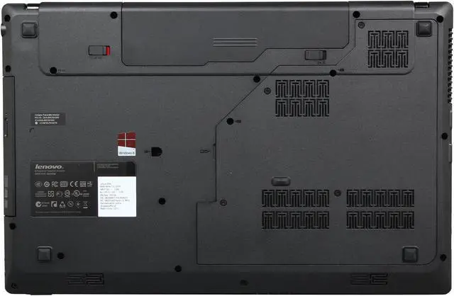 Alt view image 7 of 8 - Lenovo Laptop Intel Pentium 2020M 4GB Memory 500GB HDD Intel HD Graphics 17.3" Windows 8 G780 (59359270)