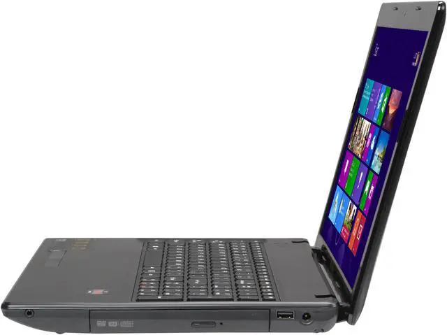 Alt view image 2 of 8 - Lenovo Laptop AMD E1-1500 4GB Memory 500GB HDD AMD Radeon HD 7310 15.6" Windows 8 G585 (59363253)