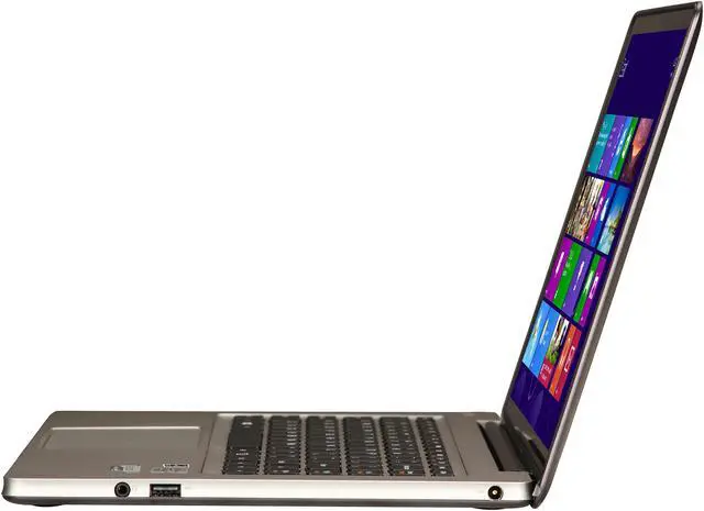Alt view image 5 of 8 - Lenovo IdeaPad U310 Intel Core i5 8GB 500GB HDD 24GB SSD 13.3" Touchscreen Ultrabook Graphite Gray (59381114)