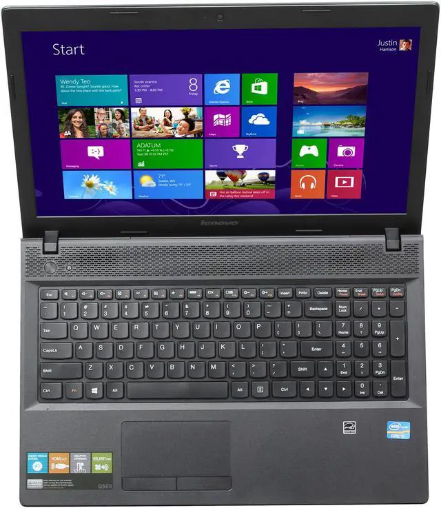 Alt view image 6 of 8 - Lenovo Laptop Intel Core i5-3230M 4GB Memory 500GB HDD Intel HD Graphics 4000 15.6" Windows 8 G500 (59373039)