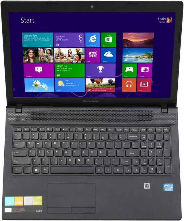 Alt view image 6 of 8 - Lenovo Laptop Intel Core i3-3120M 4GB Memory 320GB HDD Intel HD Graphics 4000 15.6" Windows 8 G500 (59373047)