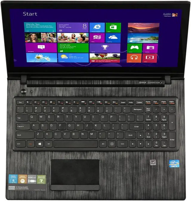Alt view image 6 of 8 - Lenovo G500s 15" Touch Intel Core i5 3230M 6GB / 1TB HDD (59373026)