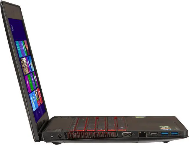 Alt view image 4 of 8 - Lenovo IdeaPad - 15.6" Dual NVIDIA GeForce GT 750M SLI - Intel Core i7-4700MQ  - 8GB Memory - - Windows 8 - Gaming Laptop - (Y510p (59375625) )