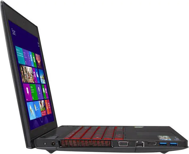 Alt view image 4 of 8 - Lenovo IdeaPad - 15.6" NVIDIA GeForce GT 750M SLI - Intel Core i7-4700MQ - 12GB Memory - 8GB Cache SSD - Windows 8 - Gaming Laptop - (Y510p (59376431) )