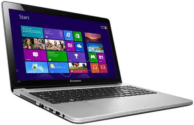 Alt view image 3 of 8 - Lenovo IdeaPad U510 Intel Core i5 3317U (1.70GHz) 8GB RAM 750GB HDD + 24GB SSD DVDRW  15.6" Ultrabook Windows 8 64-Bit (59347423)