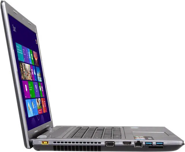 Alt view image 4 of 8 - Lenovo Laptop IdeaPad Intel Core i7-4700MQ 8GB Memory 1TB HDD NVIDIA GeForce GT 745M 17.3" Windows 8 Z710 (59387520)