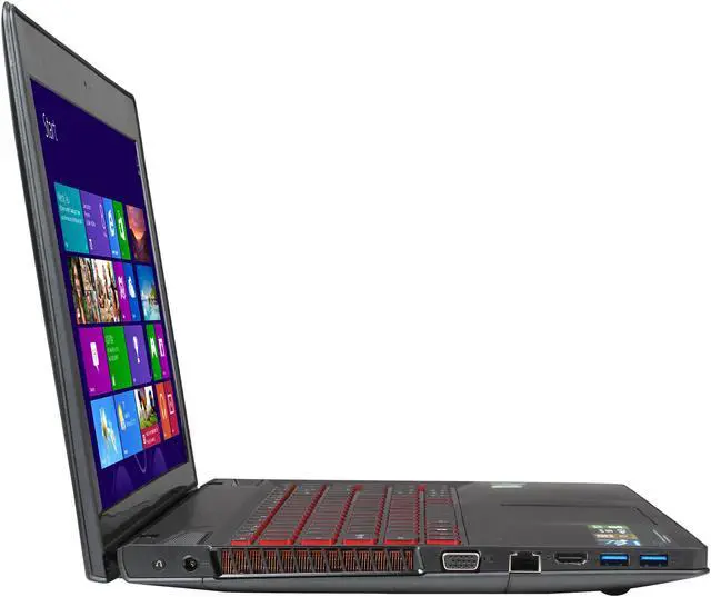 Alt view image 2 of 8 - Lenovo IdeaPad Y510p (59390909) Intel Core i5 4200M(2.5GHz) 6 GB Memory 1 TB + 8 GB SSHD Hybrid Drive 15.6" Gaming Laptop Windows 8