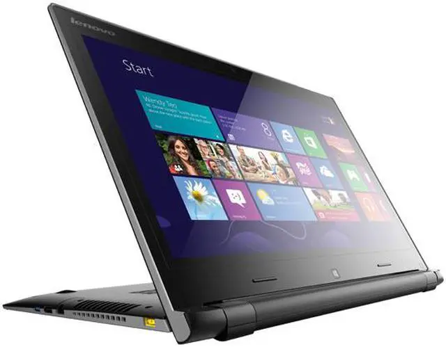 Alt view image 3 of 6 - Lenovo IdeaPad Flex 15 Core i5 4200U (1.60GHz) 8GB 128GB SSD 15.6"Touchscreen 2-in-1 Ultrabook (59391568) - Black