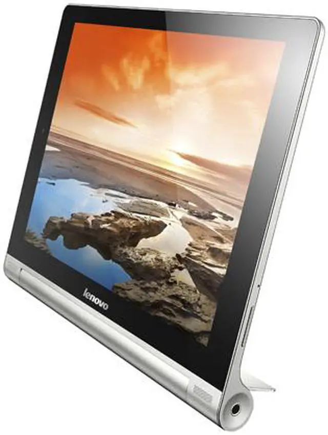 Alt view image 2 of 7 - Lenovo Yoga Tablet 10 - Quad Core 1GB RAM 16GB Flash 10.1" IPS Display Multimode Tablet Android 4.2 (59387999)