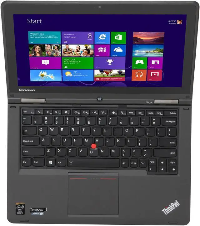 Alt view image 6 of 10 - ThinkPad YOGA 2-in-1 Ultrabook -  Intel Core i7 4500U (1.80GHz) 8GB RAM 256GB SSD 12.5" Full HD Touchscreen Windows 8.1 (20CD0033US)