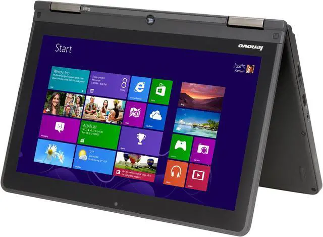 Alt view image 8 of 10 - ThinkPad YOGA 2-in-1 Ultrabook -  Intel Core i7 4500U (1.80GHz) 8GB RAM 256GB SSD 12.5" Full HD Touchscreen Windows 8.1 (20CD0033US)