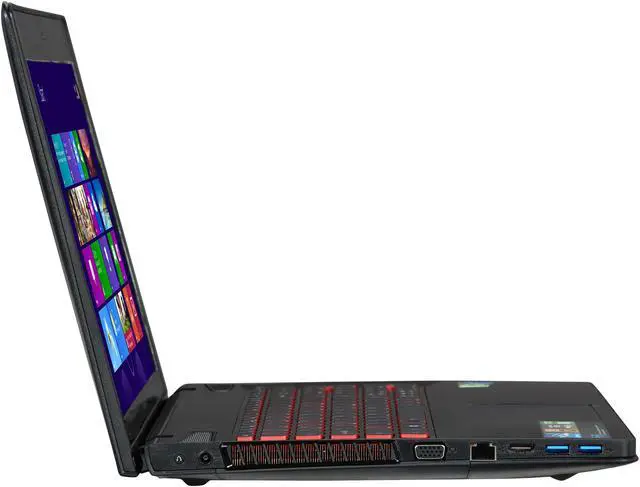 Alt view image 4 of 8 - Lenovo IdeaPad - 15.6" Dual NVIDIA GeForce GT750M Discrete Graphics (SLI) - Intel Core i7-4700MQ  - 16GB Memory - 24 GB SSD - Windows 8 - Gaming Laptop - (Y510P (59375624) )