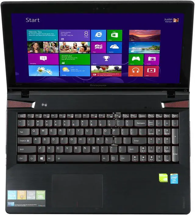 Alt view image 6 of 8 - Lenovo IdeaPad - 15.6" Dual NVIDIA GeForce GT750M Discrete Graphics (SLI) - Intel Core i7-4700MQ  - 16GB Memory - 24 GB SSD - Windows 8 - Gaming Laptop - (Y510P (59375624) )