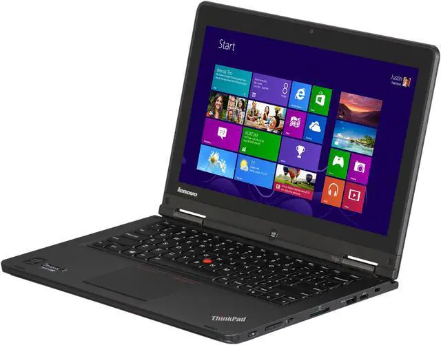 Alt view image 2 of 9 - Lenovo ThinkPad Yoga 2in1 / Ultrabook - Core i3 4GB Memory 500GB SSHD 12.5”Touchscreen Windows 8.1 (20CD00BDUS)
