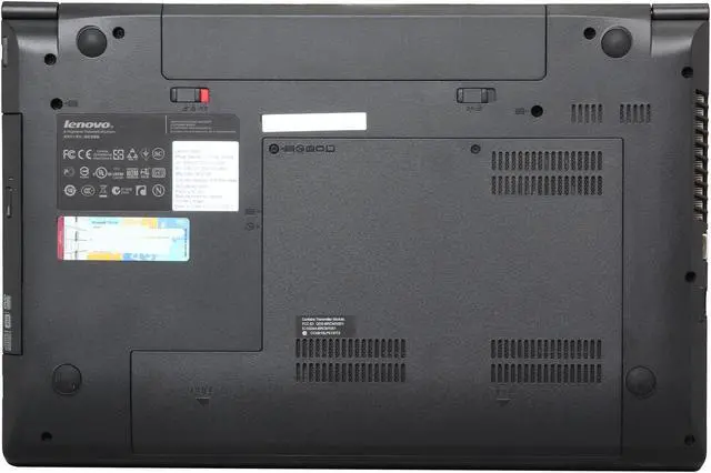 Alt view image 7 of 8 - Lenovo Laptop B590 Intel Core i3-3110M 4GB Memory 500GB HDD Intel HD Graphics 4000 15.6" Windows 7 Professional 64bit 59410448