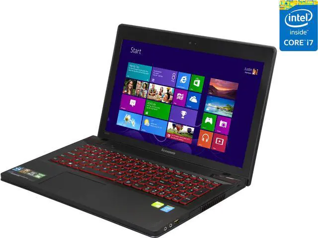 Main image of Lenovo IdeaPad - 15.6" Dual NVIDIA GeForce GT 755M SLI - Intel Core i7-4700MQ  - 8GB Memory - - Windows 8.1 64-Bit - Gaming Laptop - (Y510p (59406636) )