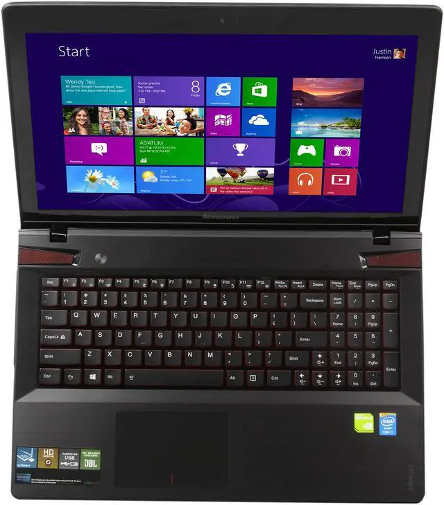 Alt view image 6 of 8 - Lenovo IdeaPad - 15.6" Dual NVIDIA GeForce GT 755M SLI - Intel Core i7-4700MQ  - 16GB Memory - - Windows 8.1 - Gaming Laptop - (Y510p (59406648) )