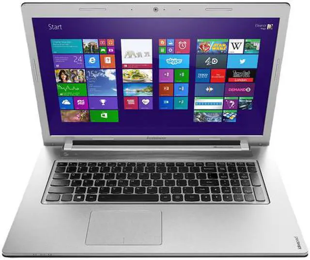 Alt view image 4 of 17 - Lenovo Laptop IdeaPad Intel Core i7-4700MQ 16 GB, DDR3L, 1600 MHz (2 x 8GB) Memory 1TB HDD 8 GB SSD NVIDIA GeForce GT 745M 17.3" Non-Touch Screen Windows 8.1 Z710 (59406361)