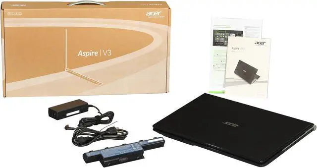 Alt view image 8 of 8 - Acer Laptop Aspire Intel Core i5-3230M 6GB Memory 750GB HDD NVIDIA GeForce GT 730M 17.3" Windows 8 V3-771G-6485