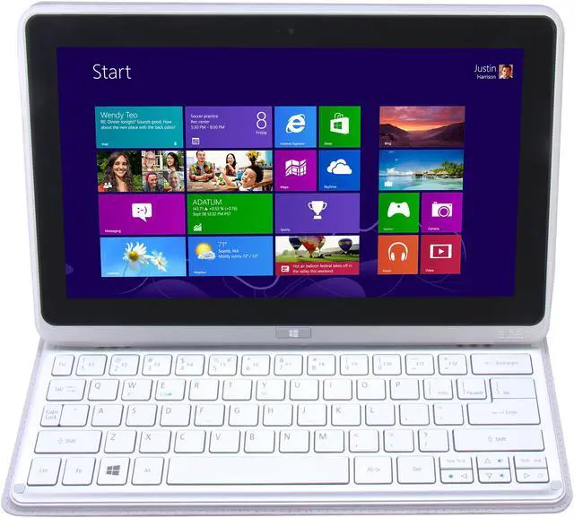 Alt view image 5 of 7 - Acer Iconia Tab W Series W700-6831 4GB DDR3 Memory 11.6" 1920 x 1080 Tablet Windows 8