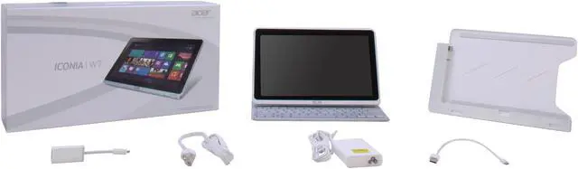 Alt view image 7 of 7 - Acer Iconia Tab W Series W700-6831 4GB DDR3 Memory 11.6" 1920 x 1080 Tablet Windows 8