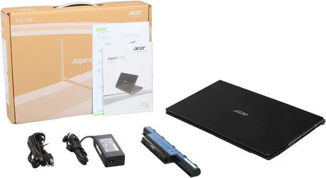 Alt view image 8 of 8 - Acer Laptop Aspire Intel Core i7-3630QM 6GB Memory 500GB HDD NVIDIA GeForce GT 730M 15.6" Windows 8 V3-571G-9683