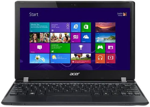 Alt view image 2 of 6 - Acer Laptop TravelMate B Intel Core i3-2375M 4GB Memory 500GB HDD Intel HD Graphics 11.6" Windows 8 64-bit TMB113-M-6812