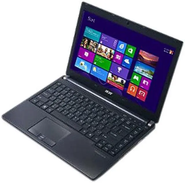 Alt view image 2 of 4 - Acer Laptop TravelMate Intel Core i3-2348M 4GB Memory 500GB HDD Intel HD Graphics 3000 13.3" Windows 8 Pro 64-Bit TMP633-M-6613 (NX.V7MAA.009)