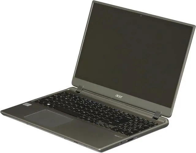 Alt view image 2 of 8 - Acer M5-581T-6807 UltraBook Intel Core i5-3317U 6GB DDR3 500GB Hard Drive + 20GB SSD 15.6" HD LCD DVD+/-RW Windows 8 (Metallic Silver)