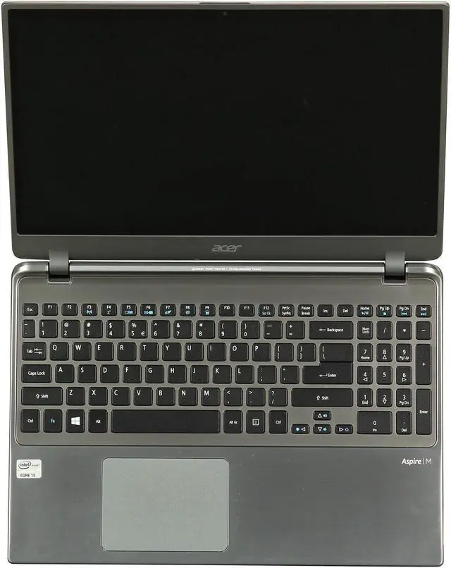 Alt view image 6 of 8 - Acer M5-581T-6807 UltraBook Intel Core i5-3317U 6GB DDR3 500GB Hard Drive + 20GB SSD 15.6" HD LCD DVD+/-RW Windows 8 (Metallic Silver)