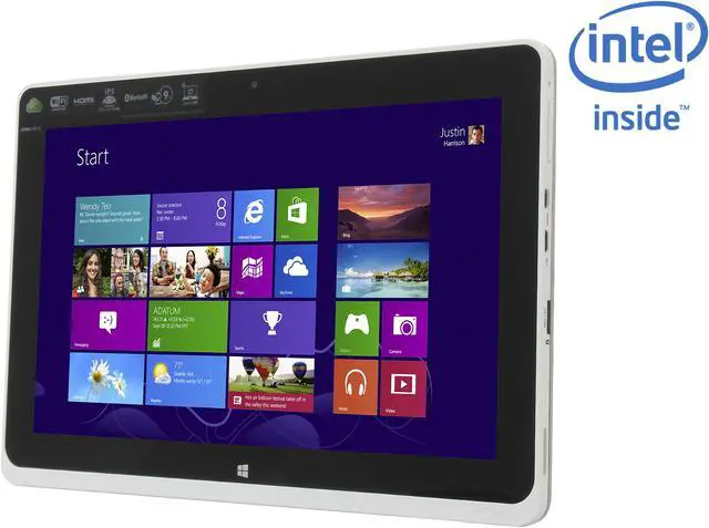 Main image of Acer Iconia Tab W Series W510-1440 Intel Atom Z2760 (1.50GHz) 2GB Memory 64GB 10.1" Touchscreen Tablet Windows 8