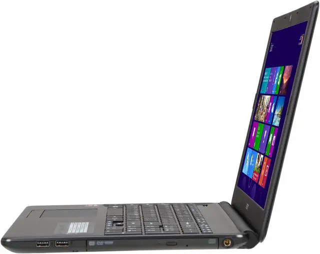 Alt view image 2 of 8 - Acer Laptop Aspire AMD A6-5200 6GB Memory 500GB HDD AMD Radeon HD 8400 15.6" Windows 8 E1-522-7820